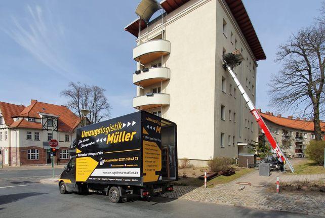 Möbellift schnell und einfach in Schönwölkau